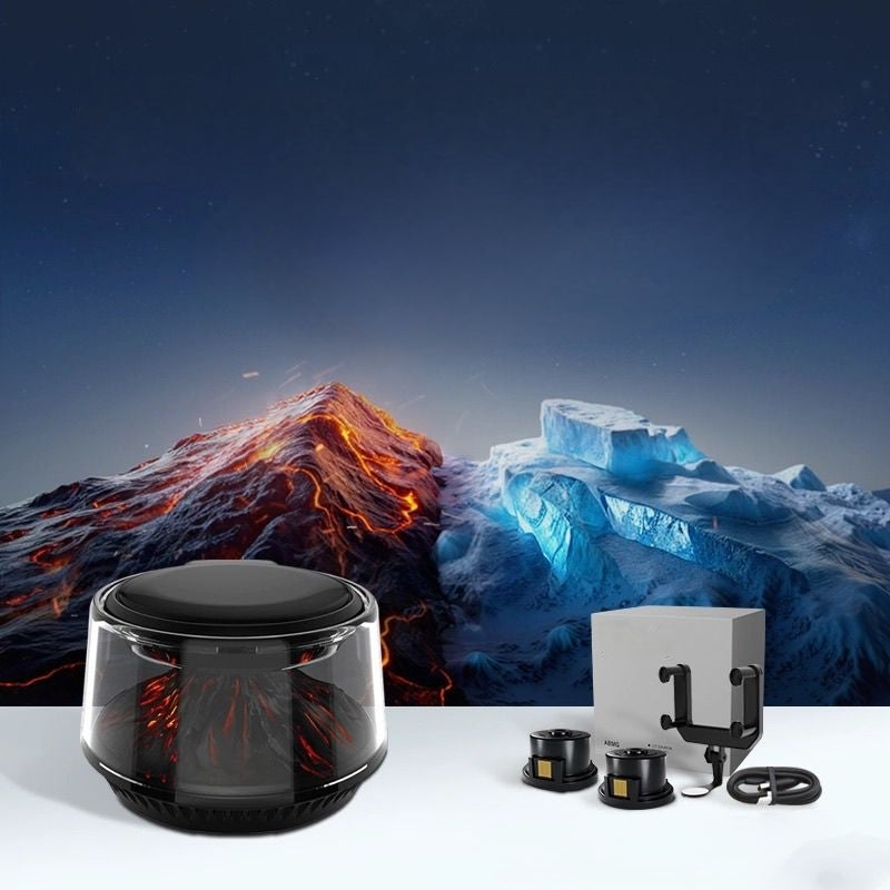 The First - created volcano/iceberg cloud - viewing car - mounted aroma, high - end car perfume