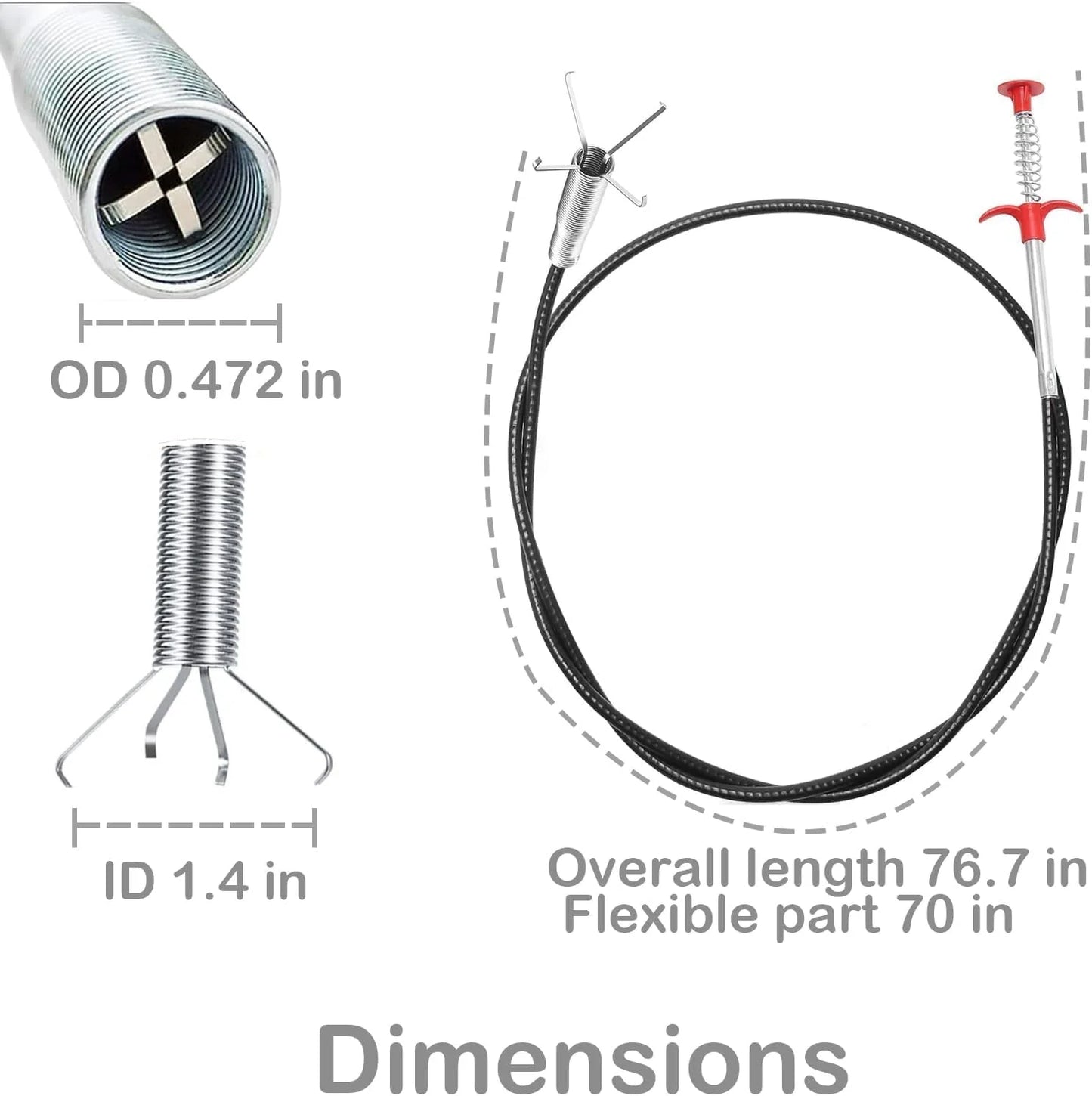 Sewer cleaning hook & No Need For Chemicals