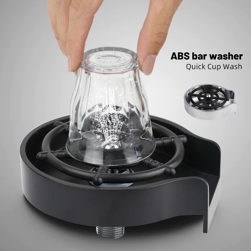 Glass Rinser - Sparkling Clean Glasses in Seconds!