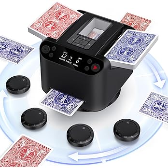 🎲 Automatic Card Shuffler & Dealer – Play Smarter, Play Faster!
