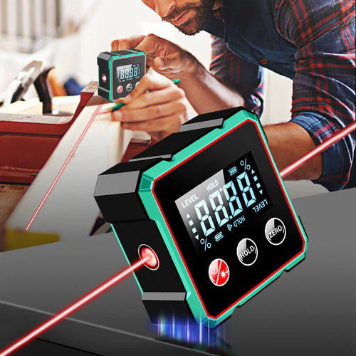 đ ď¸Magnetic digital angle meter with electronic laser