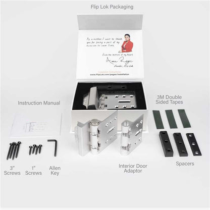 Anti-Theft Drill-Free Heavy-Duty Lock Catch