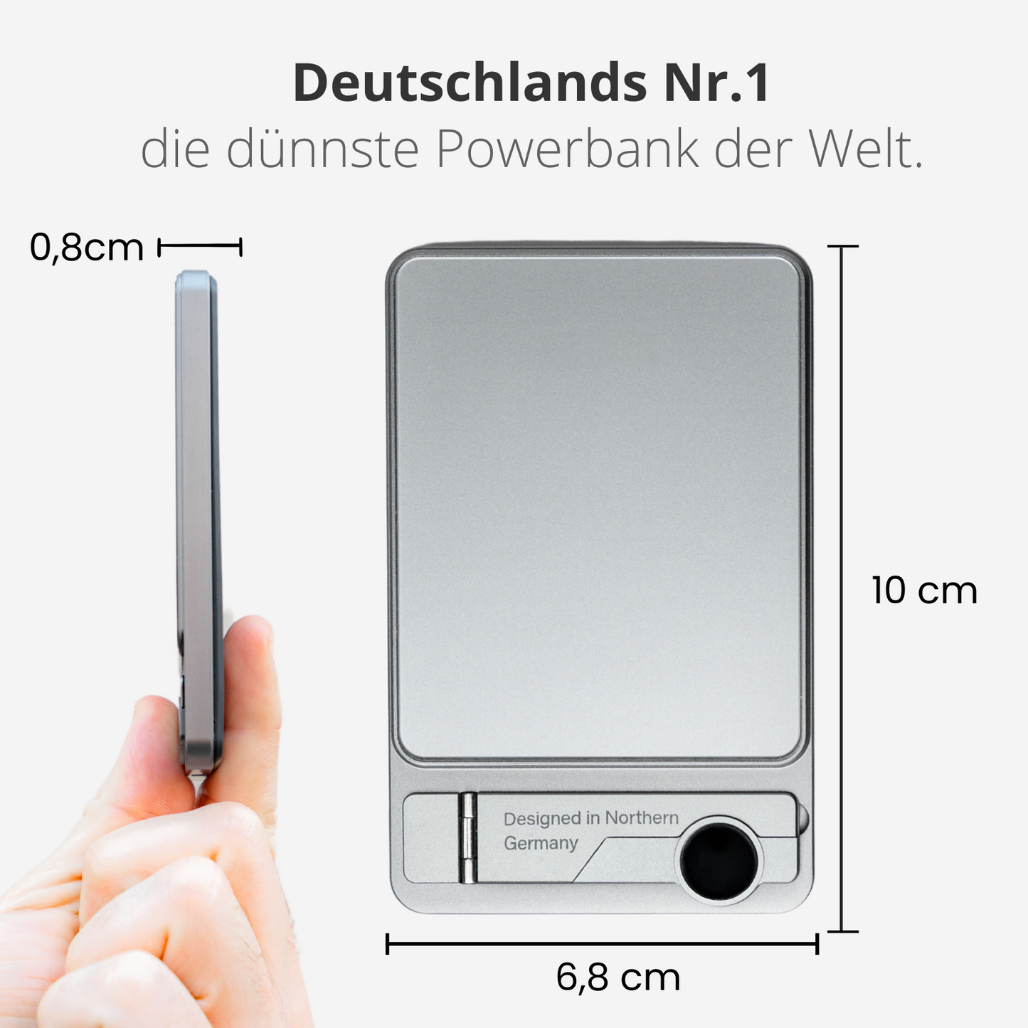 Magsafe - magnetic power bank with overheating protection