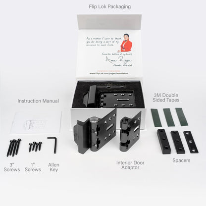 Anti-Theft Drill-Free Heavy-Duty Lock Catch
