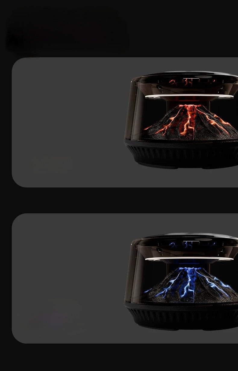 The First - created volcano/iceberg cloud - viewing car - mounted aroma, high - end car perfume