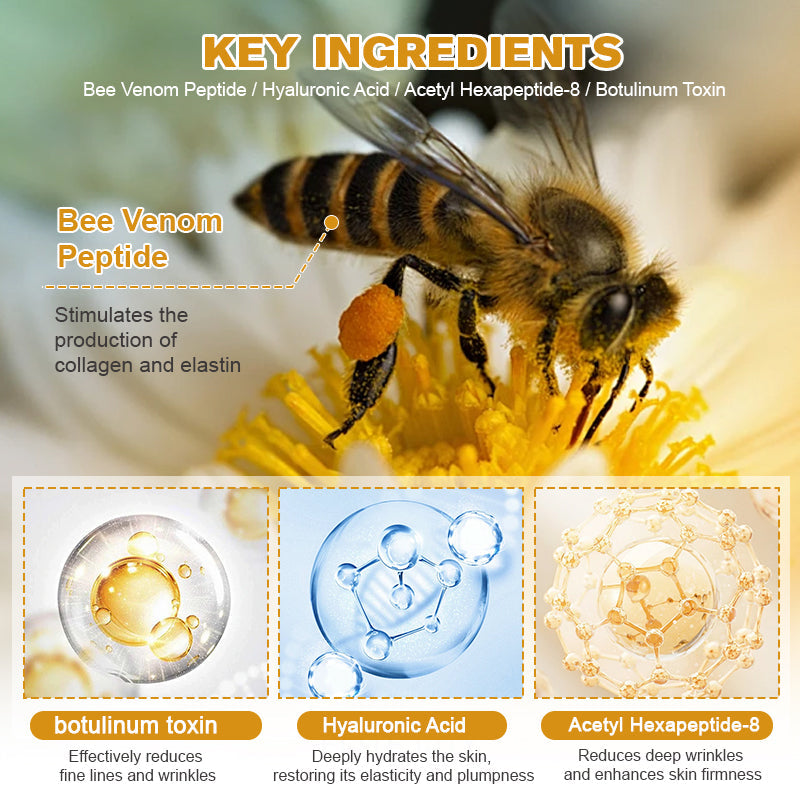Wavdra® Official Store LOVILDS™ Bee Venom Lifting Cream Certified by the USA Society of Cosmetic Dermatology (ASCD)