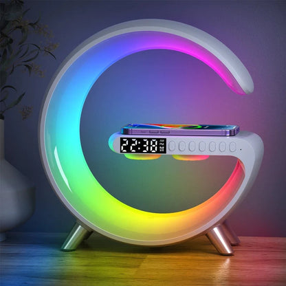 Multifunctional Bluetooth RGB Wireless Charger Lamp