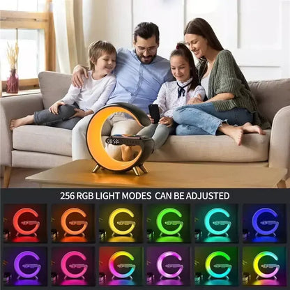 Multifunctional Bluetooth RGB Wireless Charger Lamp