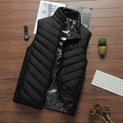 🔥 USB Heated Vest — Smart Temperature Control Winter Essential