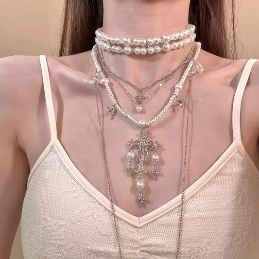 🎁Unique double-layer necklace