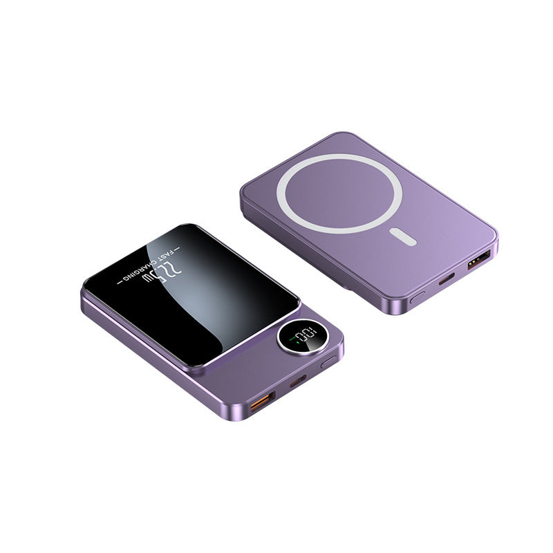 Magsafe - magnetic power bank with overheating protection