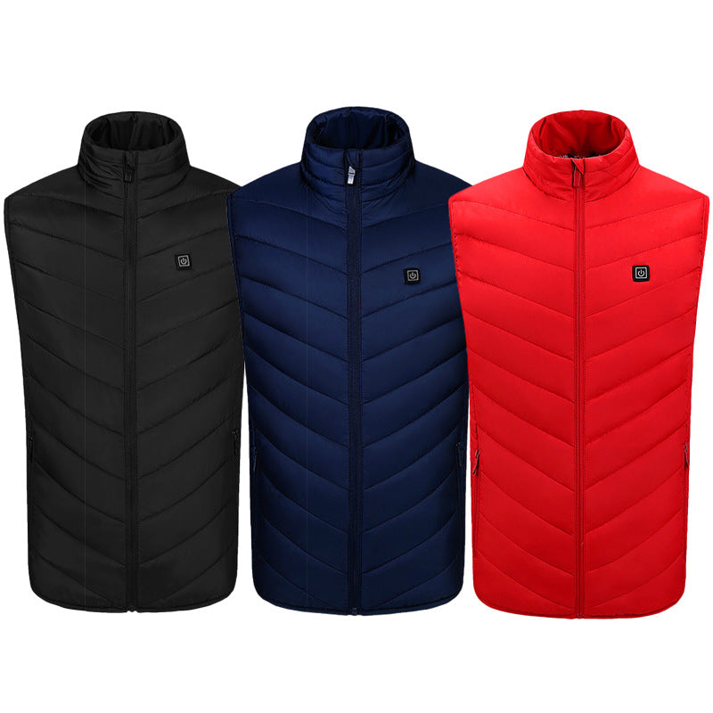 🔥 USB Heated Vest — Smart Temperature Control Winter Essential