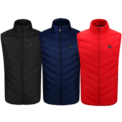 🔥 USB Heated Vest — Smart Temperature Control Winter Essential