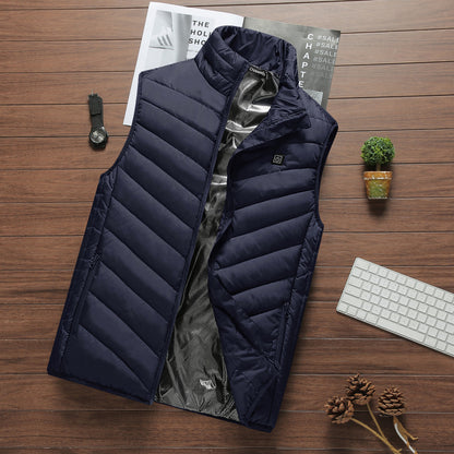 🔥 USB Heated Vest — Smart Temperature Control Winter Essential