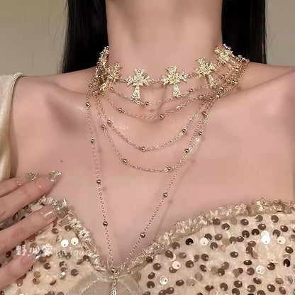 🎁Unique double-layer necklace