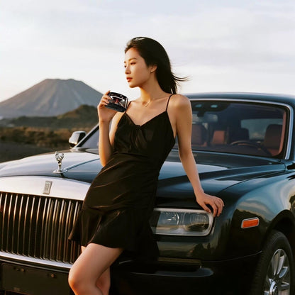 The First - created volcano/iceberg cloud - viewing car - mounted aroma, high - end car perfume