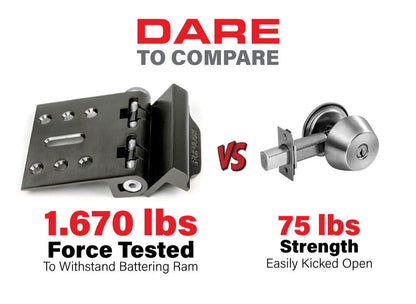 Anti-Theft Drill-Free Heavy-Duty Lock Catch