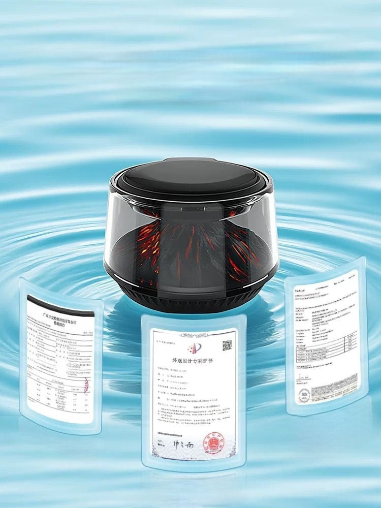 The First - created volcano/iceberg cloud - viewing car - mounted aroma, high - end car perfume