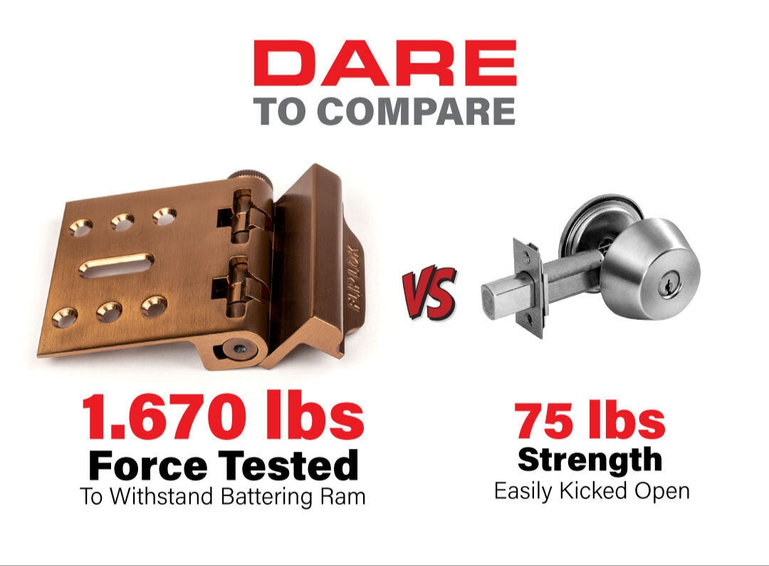 Anti-Theft Drill-Free Heavy-Duty Lock Catch
