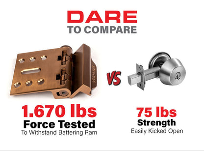 Anti-Theft Drill-Free Heavy-Duty Lock Catch