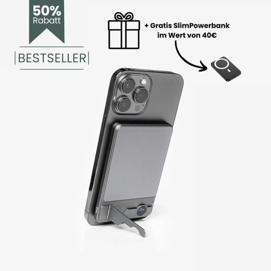 Magsafe - magnetic power bank with overheating protection