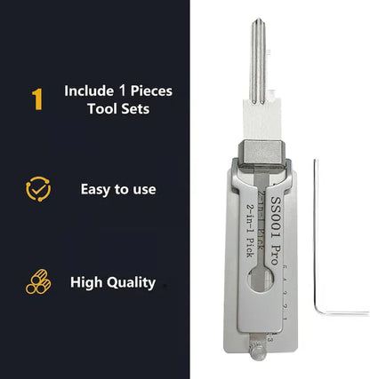 💥QIAWI™-Stainless Steel Master Key Decoder