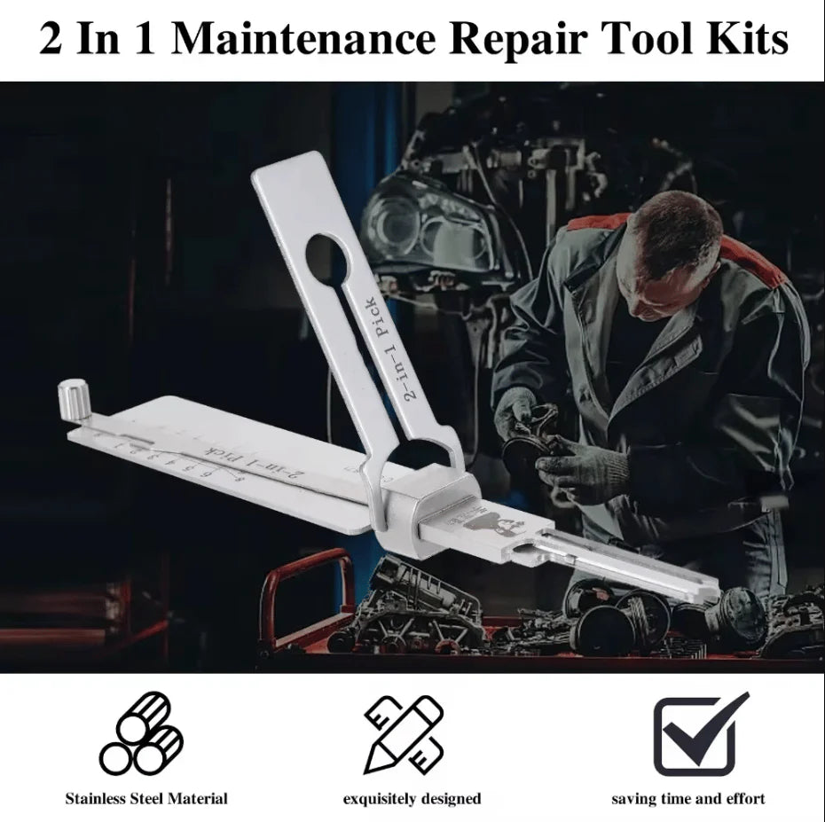 💥QIAWI™-Stainless Steel Master Key Decoder