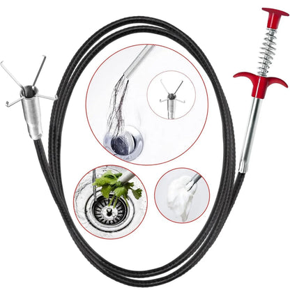 Sewer cleaning hook & No Need For Chemicals