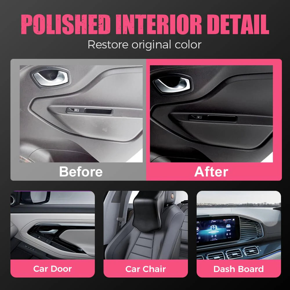 💥LAST DAY 49% OFF - Polishing Cleaner, Car Interior Cleaner