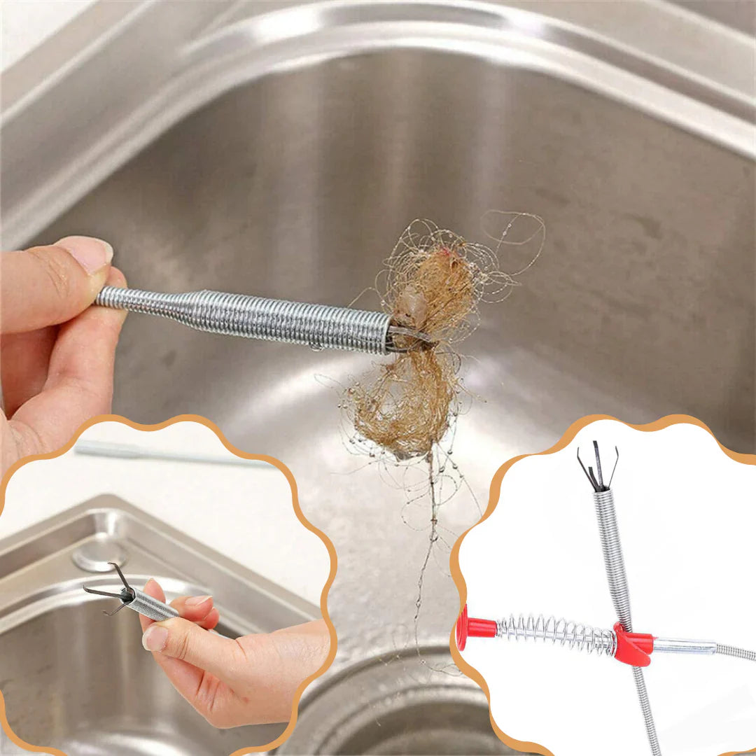 Sewer cleaning hook & No Need For Chemicals