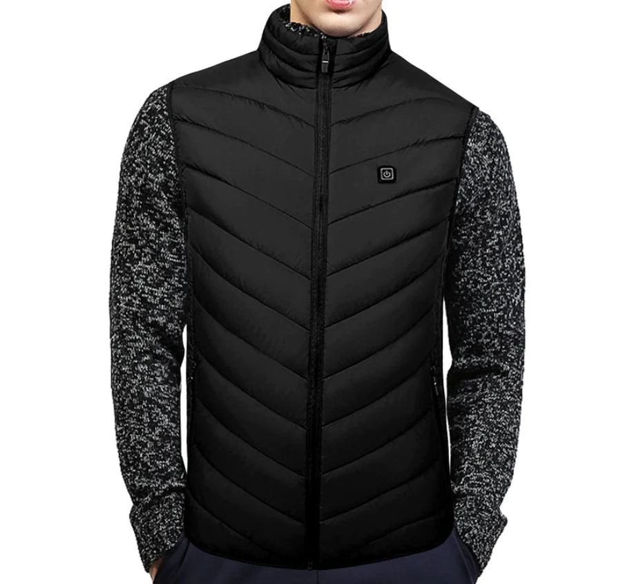🔥 USB Heated Vest — Smart Temperature Control Winter Essential