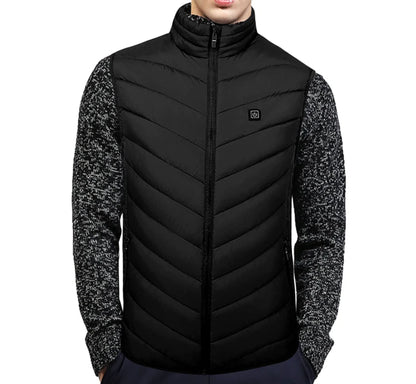 🔥 USB Heated Vest — Smart Temperature Control Winter Essential