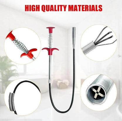 Sewer cleaning hook & No Need For Chemicals