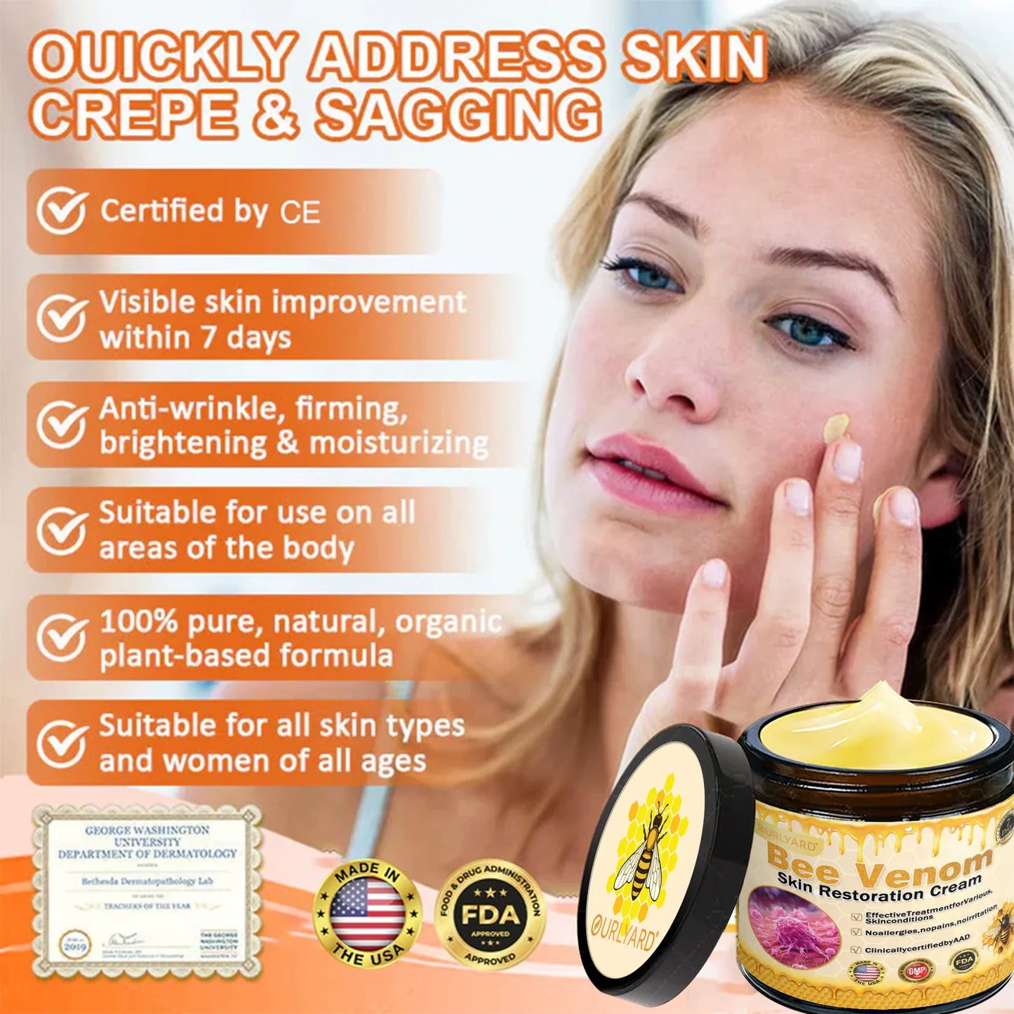 🐝🐝FDA Approved: LOVILDS® Bee venom Pro Comprehensive Cream — 🔥Limited Time 80% OFF🔥