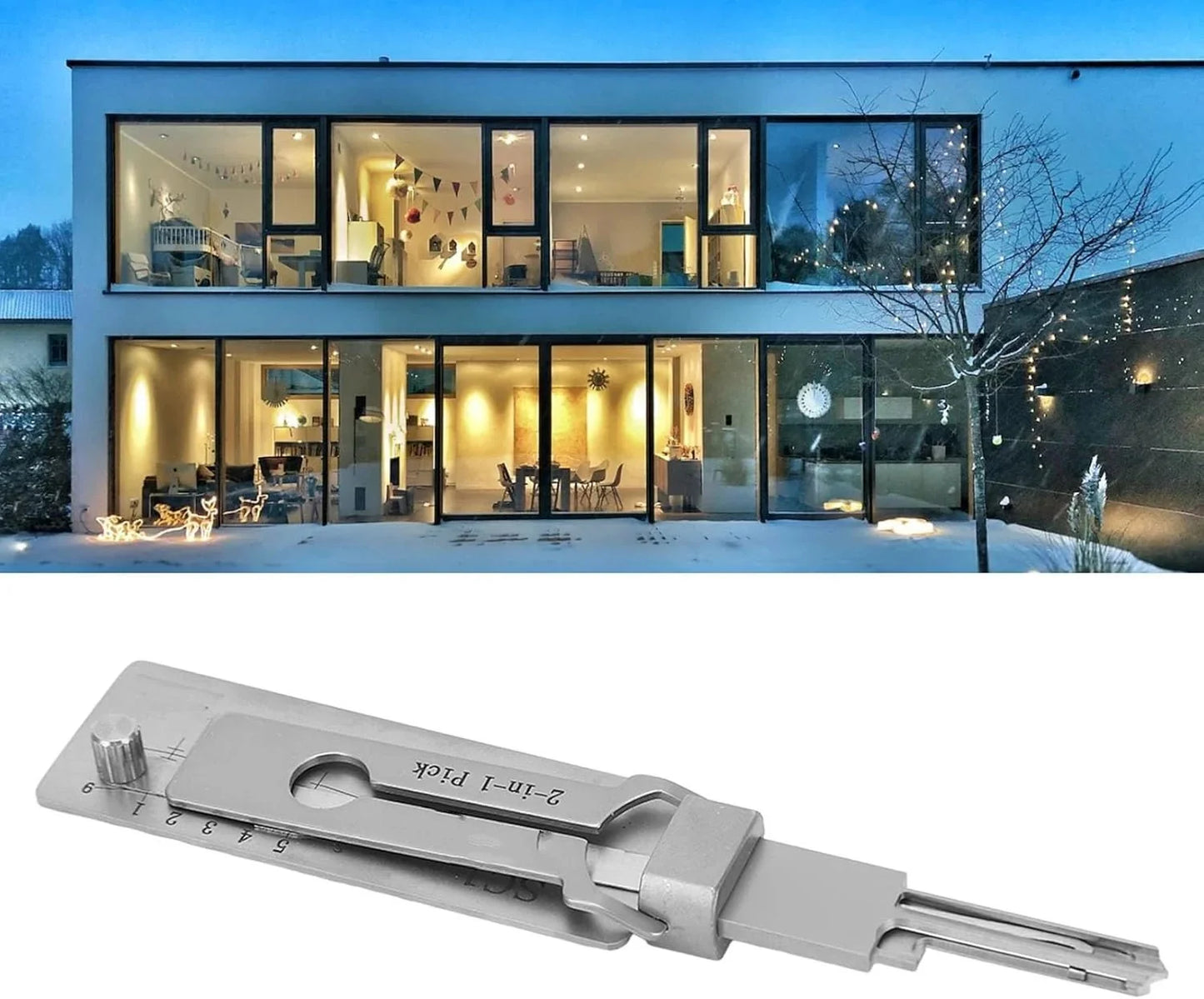 💥QIAWI™-Stainless Steel Master Key Decoder